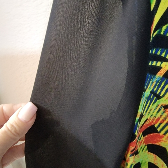 Frank Lyman Tropical Print Jacket - Picture 4 of 5